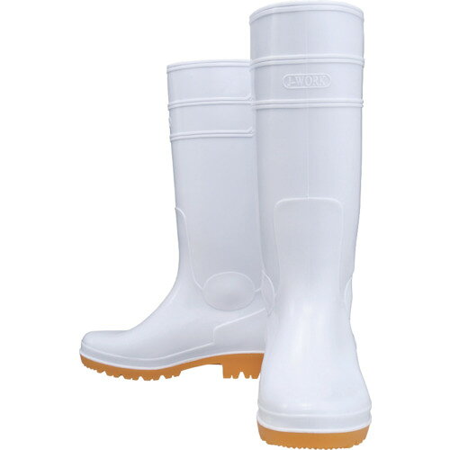 おたふく 耐油長靴ロングタイプ 白 26．0 JW708-WH-260 【599-6945】