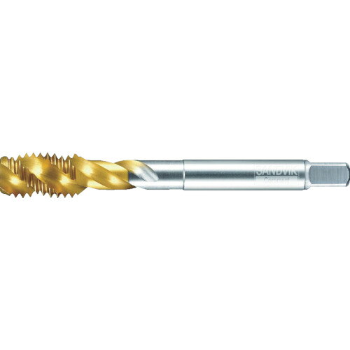 サンドビック スパイラルタップ コロタップ（780） 呼び寸法M8 ピッチ1．25mm ねじ長さ12mm 全長70mm EX0CPJ2-M8 (780) 【607-9385】