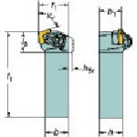 サンドビック コロターンRC ネガチップ用シャンクバイト（410） DCKNL 2525M 12 (410) 【609-6395】