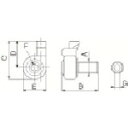 京セラ 部品 クランプセット LGBA-22RS 【645-3538】