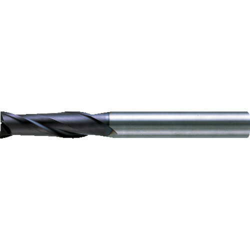 三菱K 2枚刃エムスター汎用 超硬スクエアエンドミルセミロング刃長（J）10mm MS2JSD1000 【671-1642】