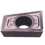 三菱 AQX形鋼加工用 Mブレーカ付インサート PVDコーティング VP30RT QOMT2062R-M2 VP30RT 【入数：10】 【689-1730】
