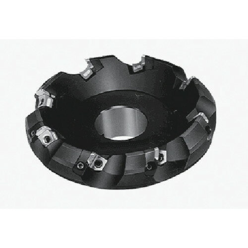 【特長】■くさび止め式正面フライスカッタです。【用途】■平面加工用。【仕様】■刃数(枚)：6.■勝手：L■加工径(mm)：125.00■本体外径(mm)：145.20■機械側取付け部径(mm)：38.100■取付部穴深さ(mm)：38.000■キー溝幅(mm)：15.90■キー溝深さ(mm)：10.00■基準長さ(mm)：63.00■重さ(kg)：4.04■くさび止め式正面フライスカッタ■アプローチ角：45°■四角形ポジインサート使用【注意事項】■刃先高さ(LF)はインサートにSEEN1203AG*Nを使用した場合の値です。