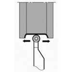 タンガロイ 外径加工用バイト SRACR／L SRACR2525M06 【711-2441】(4.0)