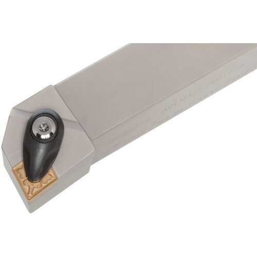 【特長】■ダブルクランプ式外径加工用バイトです。【用途】■旋削加工用。【仕様】■勝手：L■シャンク高さ(mm)：32.0■シャンク幅(mm)：25.0■基準長さ(mm)：170.00■ヘッド長さ(mm)：32.0■基準高さ(mm)：32.0■基準幅(mm)：32.00■コーナ半径(mm)：1.20■トルク(N・m)：6.4■外径加工用Turning-Aシリーズ■ダブルクランプバイト■アプローチ角95°■使用インサートネガ80°ひし形