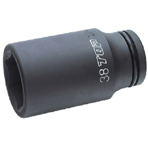 TOP インパクト用ディープソケット 差込角19．0mm 対辺32mm PT-632L 【723-0524】