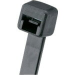 パンドウイット ナイロン結束バンド 耐熱性黒 幅4．8×長さ368 （100本入） PLT4S-C30 【731-5074】