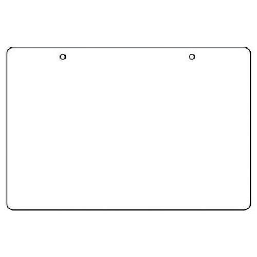 【仕様】■摘要：4mmФ上部穴2■10枚1組■白■寸法(mm)：100×150×2厚【材質・仕上】■エコユニボード