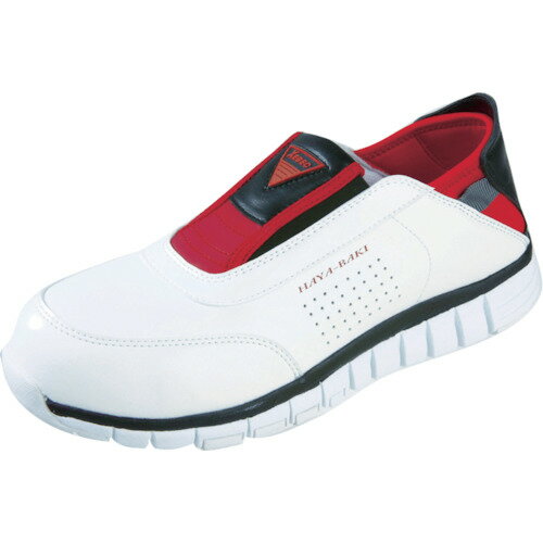 ジーベック セフティシューズ 85128 ホワイト 25．0CM 85128-32-250 【752-9678】