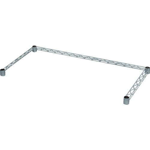 IRIS 530730 メタルラックコの字バー 90cm MR-91BK 【753-5872】