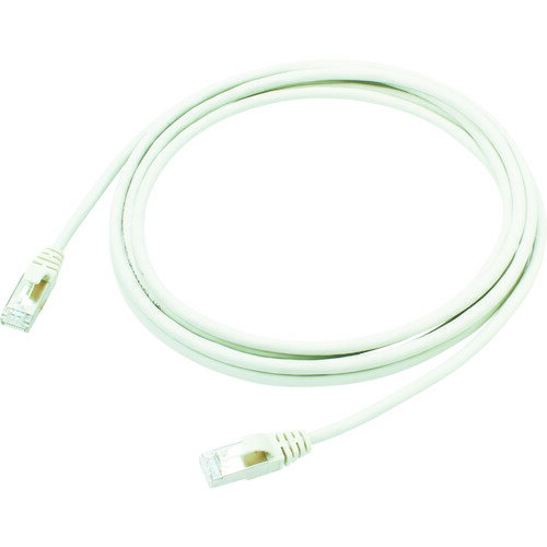 3M シールドイーサネットケーブル Cat5e対応 FTPタイプ 0．5m VOL-5EFLB-L0.5-GY-IC 【756-8436】