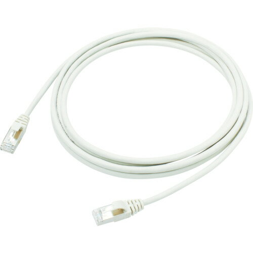 3M シールドイーサネットケーブル Cat5e対応 FTPタイプ 5m VOL-5EFLB-L5-GY-IC 【756-8509】