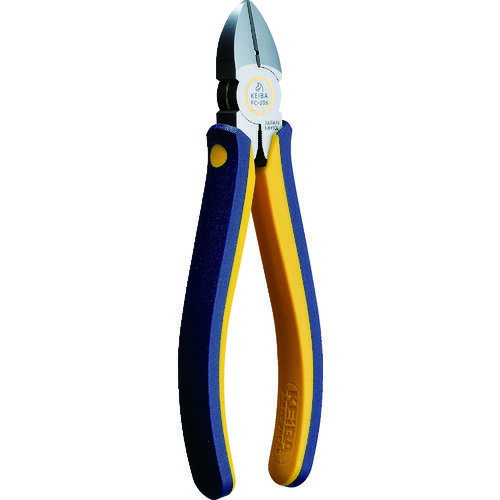 【特長】■可動部に砲金を組み込むことで、究極の円滑と耐久性を実現しています。■神戸製鋼所製オリジナル高級鋼材「マルトロイ［［R1］］」を使用しています。■握りやすく水に濡れても滑りにくい高級ハンドル仕様です。【用途】■線材等を切る用途に。【仕様】■全長(mm)：163■刃表面形状：スタンダード刃■切断能力(mm)硬線：φ1.8■切断能力(mm)軟線：φ2.3■強力刃■砲金サンドイッチ構造(特許)■2コンポーネンツ成型ハンドル【材質・仕上】■マルトロイ［［R1］］(KA70CRF2)■グリップ：エラストマー樹脂