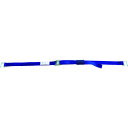 allsafe 書棚用落下防止ベルト6字フックW1500用 CL2X0.35X1.3XPA-2469-10 【763-4901】