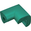TRUSCO 安心クッション コーナー用 油面接着 大 1個入 グリーン TAC-20YS 【764-7255】