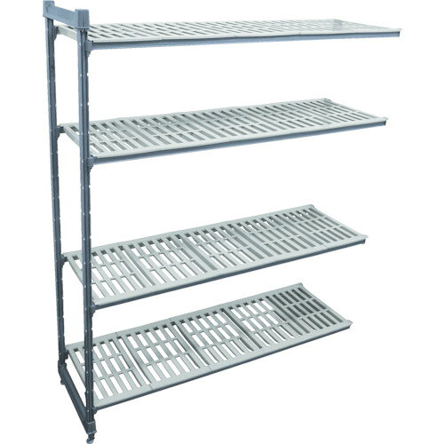 CAMBRO 固定追加ユニット カムシェルビング ベーシックシェルフ 1044×610×1830mm CBC244272V4 【767-2641】