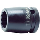 コーケン 1/2 (12.7mm)差込 インパクト12角ソケット 32mm 14405M-32 【777-3005】
