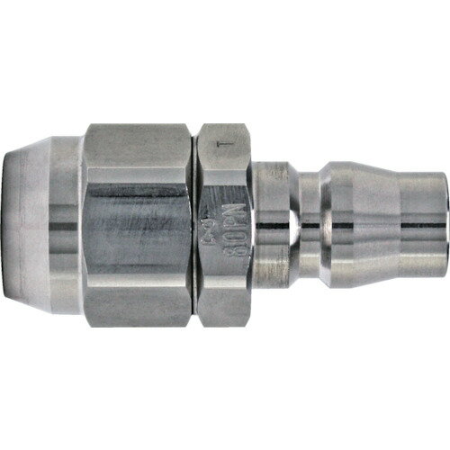 Rakuten - 日東 ナットカプラ （ウレタンホース取付用プラグ） 相手側ホースサイズ6．5×10・0mm（40402） 65PN SUS 【778-0893】