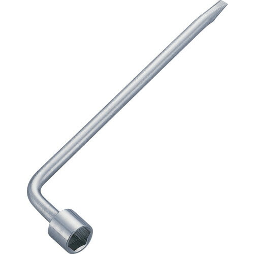 TONE タイヤレンチ 対辺寸法21mm 全長276mm 構造用鋼 LWR21 【781-1705】