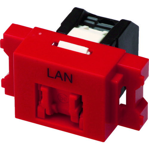 Rakuten - コーニング Cat5e RJ45モジュラージャック＋JISプレート用アダプタセット VOL-5OCBZL-RDL 【787-6211】