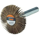 TRUSCO 薄型フラップホイール 30X5X6 #400 5個入 UF3005-400 【793-3444】