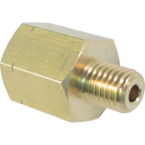 ASOH 黄銅製 変換内外ソケット 外UNF1／4-28×内PT1／8 NF-3281R 【795-6762】