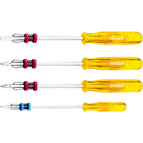 BROWN ビスキャッチドライバーセット D-12SET 【798-4201】