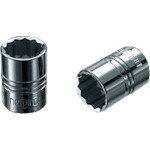 Rakuten - ネプロス 6．3sq．ソケット（十二角） 8mm NB2-08W 【807-0886】