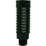 チヨダ サイレンサ（空気用） サイレンサー樹脂 CSEタイプ 接続ねじ部：R1／4 取付ニ面幅：17mm CSE-02..