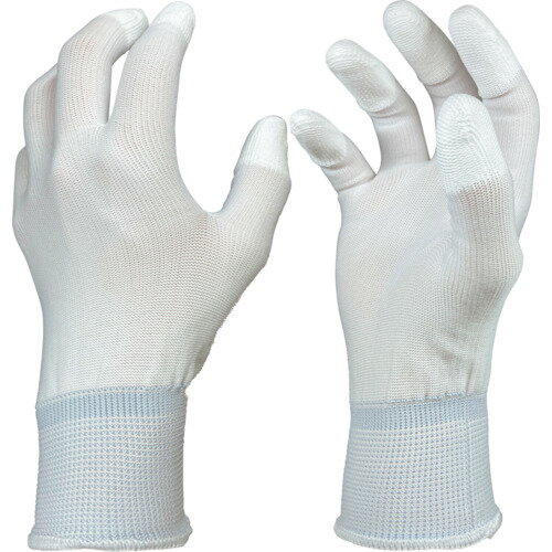 勝星 指先フィットライナー白10双組 SS T281SS 【808-6780】(4.0)