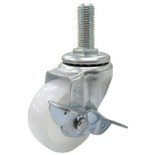ユーエイ ねじ込み式 自在 キャスター ナイロン 車輪径75mm ストッパー付き Sタイプ ST−S型 ネジ寸法M1..