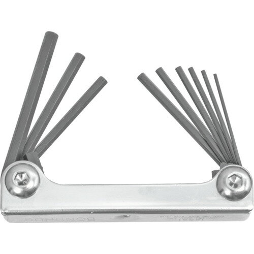 ボンダス メタルナイフ型ツール 9本組（0．050−3／16） MHF9S 【810-8015】
