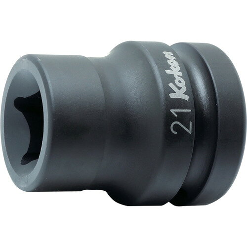 コーケン ホイールナット用4角ソケット 差込角25．4mm 対辺21mm PS8-21 【811-7370】