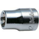 コーケン トルクスソケット 差込角9.5mm 対辺E7 3425-E7 【811-9076】(4)