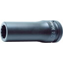 コーケン 12角インパクトディープソケット 差込角19.0mm 対辺24mm 16305M-24 【812-1005】