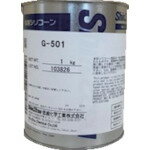 信越 シリコーングリース G501−1kg 白 G501-1 【814-8121】