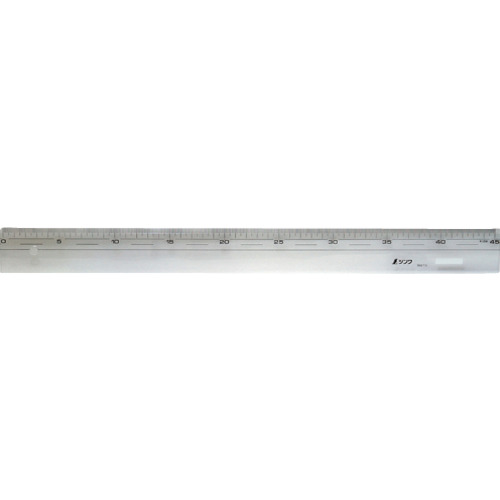 シンワ アクリル直定規45cm 75329 【816-4203】