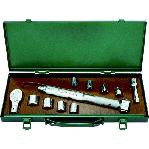 ASH トルクレンチソケットセットLC045N＋8−19mm LCV2000 【816-5319】