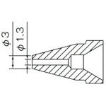 白光 ノズル 1．3MM N61-09 【818-4554】