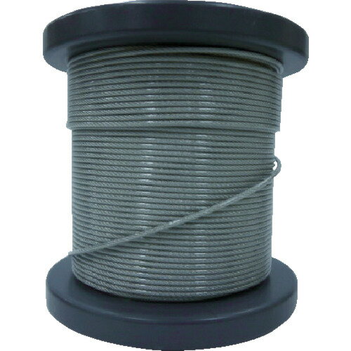 O.C.R SUSワイヤロープ2.00/2.30mm 7×7 50m巻コート付(クリアー) NSB200-230-50M 【818-5468】