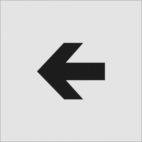IM ステンシル ← 文字サイズ100×65mm AST-98 【818-6083】