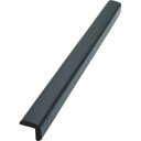 TRUSCO 安心クッション L字型 特大 1本入 ブラック TAC-145 【818-7042】