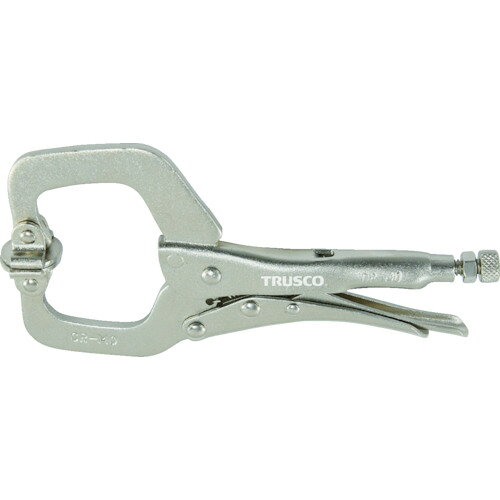 TRUSCO 自在金具付 C型グリッププライヤー 170mm TGPC-170S 【818-8068】