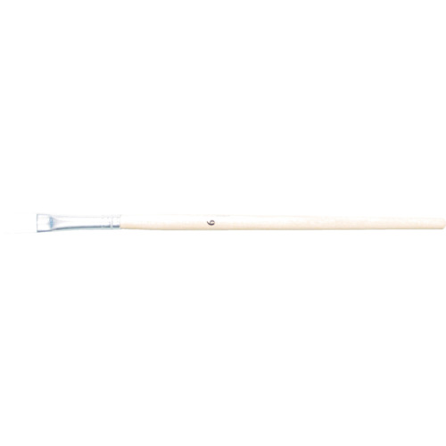 Coating, Repair, Various Materials - TRUSCO 塗装用平筆 5本組 アクリル 6号 金具幅8mm 毛丈13mm 全 TFBN-6 【818-8081】