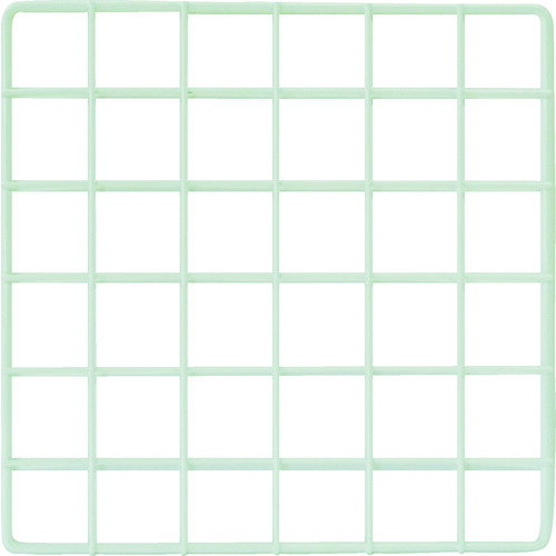 WAKI メッシュパネル 300X300mm 白 EMP028 【819-0026】