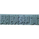 テクノマーク 産業用スタンプ フラットスタンプ・ロールマーカー用差替式ゴム活字 特注活字(4mm) 賞味期限 KJ-A-T041 【819-2214】