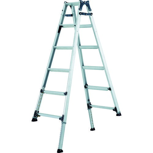 乐天商城 - アルインコ 伸縮脚立（ステップ幅広）180cm 最大使用質量100kg PRW180FX 【820-2637】