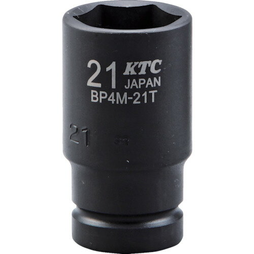 KTC 12．7sq．インパクトレンチ用ソケット（セミディープ薄肉）10mm BP4M-10T 【821-7864】