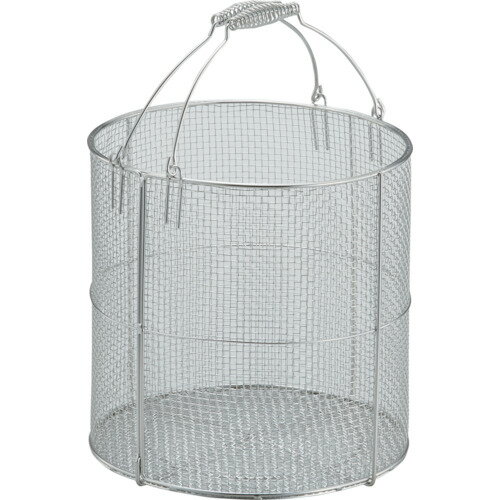 TRUSCO ステンレス洗浄カゴ 丸型 有効内寸290X290X295 TSM-3030N 【823-0645】