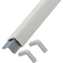 緑十字 コーナー用ガードパッド アイボリ GPS−I 65×65×1000mm ビス6個付 246071 【824-8208】